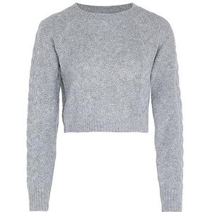 Jalene Trui  grijs gemêleerd