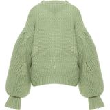 Libbi - Trui - Pastelgroen - Losse Pasvorm - Lange Mouw