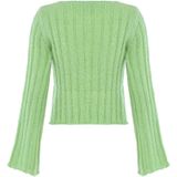 Libbi - Trui - Lichtgroen - Normale Pasvorm - Lange Mouw
