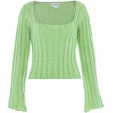 Libbi - Trui - Lichtgroen - Normale Pasvorm - Lange Mouw