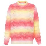 Sidona Trui  geel / rosa / wit