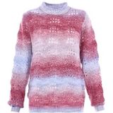Sidona - Trui - Blauw - Pink - Bordeaux