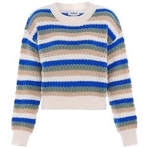 Sidona - Trui - Camel - Blauw - Jade Groen - Offwhite - Gebreide Truien