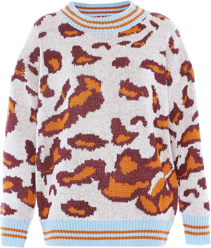 Mymo - Jumper - Witte Leeuw - Pullover Trui