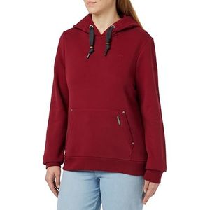 acalmar Dames Hoodie 34613747-AC01, donkerrood, L, donkerrood, L