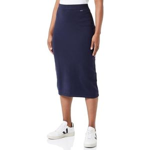 baradello Gebreide rok voor dames, marineblauw, XS-S