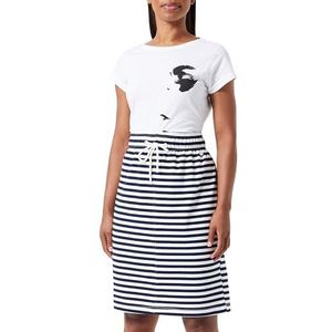 bridgeport Rok voor dames, marinewit., L