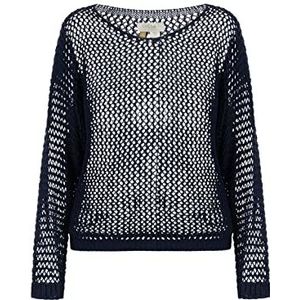 ALARY Gebreide damestrui 15526985-AL01, marineblauw, L, marineblauw, L