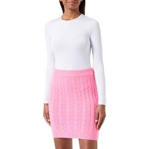 blonda Dames gebreide rok 12419379-BL01, roze, M/L, roze, M-L