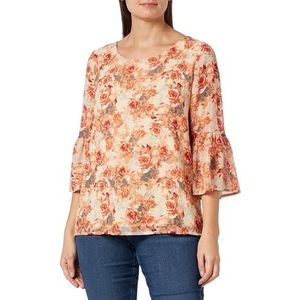 CARNEA Damesblouse, oranje lichtgeel, M