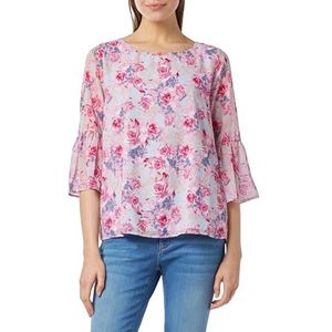 CARNEA Damesblouse, Roze Lichtblauw, S