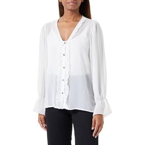 IMANE Damesblouse, wit, L