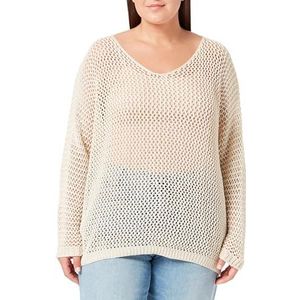 LEOMIA Gebreide damestrui 10426982-LE02, crème, XL, Crème, XL