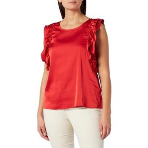 NALLY Dames Top 19115661-NA02, rood, L, rood, L