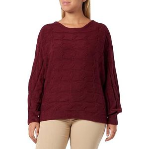 nascita Dames gebreide trui 11025480-NA03, donker kersenrood, M/L, Donker kersenrood, M/L