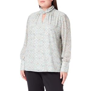 nelice Damesblouse, Groen meerkleurig, XL