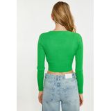 Mymo - Korter Vest - Dames - Groente