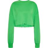 Mymo - Sweatshirt - Groente - Sportief - Cropped Silhouet