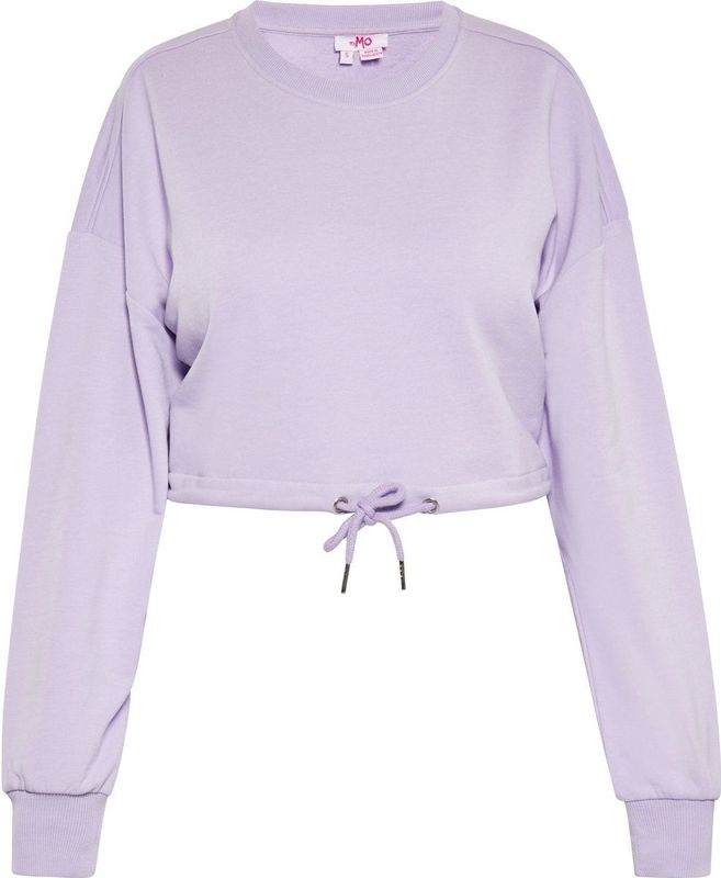 myMo - ATHLSR - Sweatshirt - Cropped - Zacht Materiaal - Losse Pasvorm