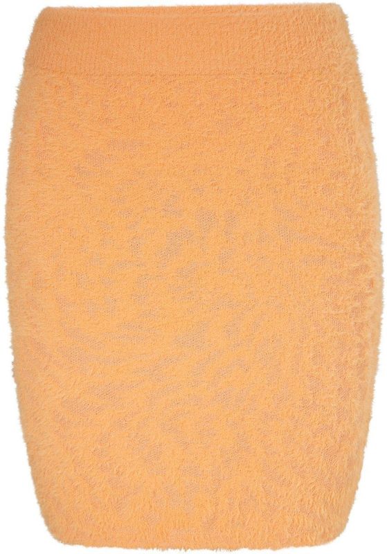 MYMO - Minirok - Oranje - Aansluitende Pasvorm - Kort