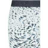 MYMO - Rok - Zwart/Wit - Elastische Taille - Aansluitende Pasvorm