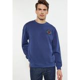 Mo - Sweatshirt - Katoen - Casual - Met Print en Logo