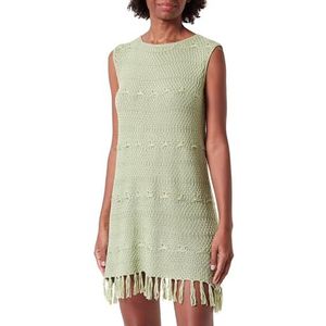 EYOTA Gebreide damesjurk 15526571-EY01, mint, XS/S, gebreide jurk, XS/S