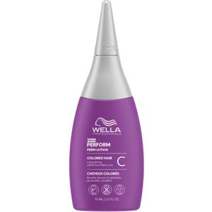 Wella Professionals - Perform Perm Lotion - 75ml - Professionele Permanentlotion voor Gekleurd Haar