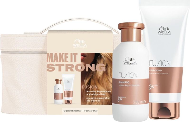 Wella Professionals - FUSION - Cadeauset - 250 ml Shampoo - 200 ml Conditioner