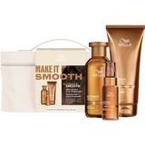 Wella Professionals - Ultimate Smooth - Geschenkset - 250 ml Shampoo - 200 ml Conditioner - 30 ml Miracle Oil Serum