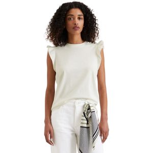 Marc OPolo - 1183 - T-shirt - Biologisch Katoen - Regular Fit met Volantmouwen