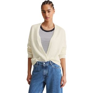 Marc O'Polo Denim - Open Cardigan - Groen - Biologisch Katoen