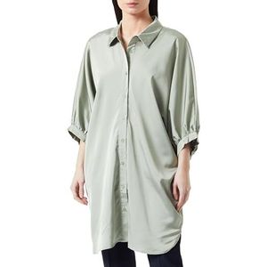 LYNNEA Damesblouse, olijf, M