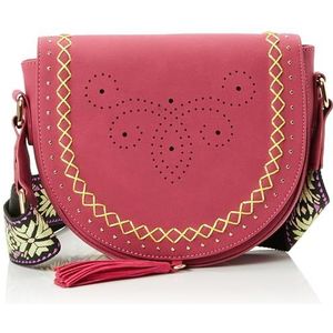 MAHISHA Schoudertas voor dames, fuchsia, fuchsia