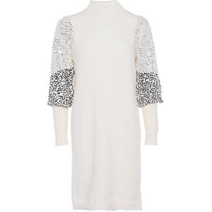 NAEMI Gebreide damesjurk 110301-000082-NA01, WOLLWISS, XL/XXL, gebreide jurk, XL/XXL