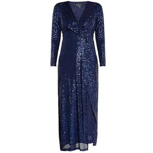NAEMI Dames paillettenjurk 19229059-NA01, marine, M, paillettenjurk, M