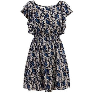 nelice Damesjurk 19226420-NE01, rood meerkleurig, L, Jurk, L