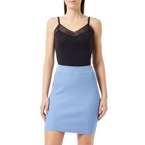 nolie Gebreide damesrok 11128640-NO01, blauw, S, blauw, S