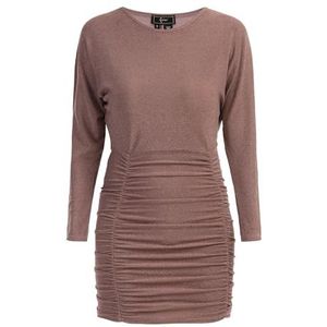 SIDONA 11027270-SI01 Mini-jurk voor dames, oudroze, XS, mini-jurk, XS, Mini-jurk