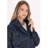 Mymo - Oversized Anorak - Donkergrijze Marinecamouflage - Dames