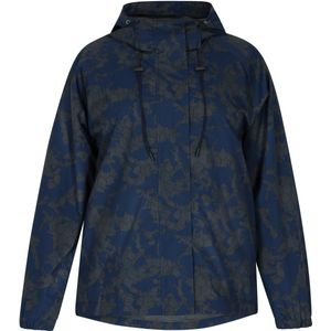 Mymo - Oversized Anorak - Donkergrijze Marinecamouflage - Dames