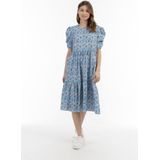 myMo - Blouse - Zomer - Gesmockt - Lichtgewicht - All-over Bloemenprint