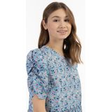 myMo - Blouse - Zomer - Gesmockt - Lichtgewicht - All-over Bloemenprint