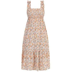 Mymo - Midi-jurk - Blauw - Veelkleurig