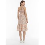 myMo - Midi Korte Mouw Jurk - Jerseyjurken