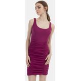 Mymo Mini jurkje met bandjes Dames fuchsia