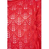 Mymo - Jumper - Rood - Cropped Model - V-hals - Pullover