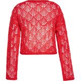 Mymo - Jumper - Rood - Cropped Model - V-hals - Pullover Trui