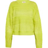 Mymo - Jumper - Kalk - Dames - Gebreide Trui met Kabelpatroon