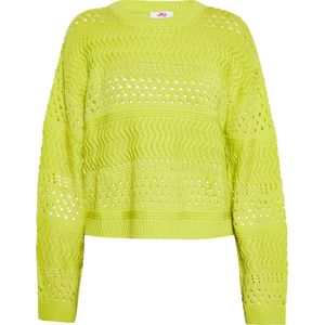 Mymo - Jumper - Kalk - Dames - Gebreide Trui met Kabelpatroon